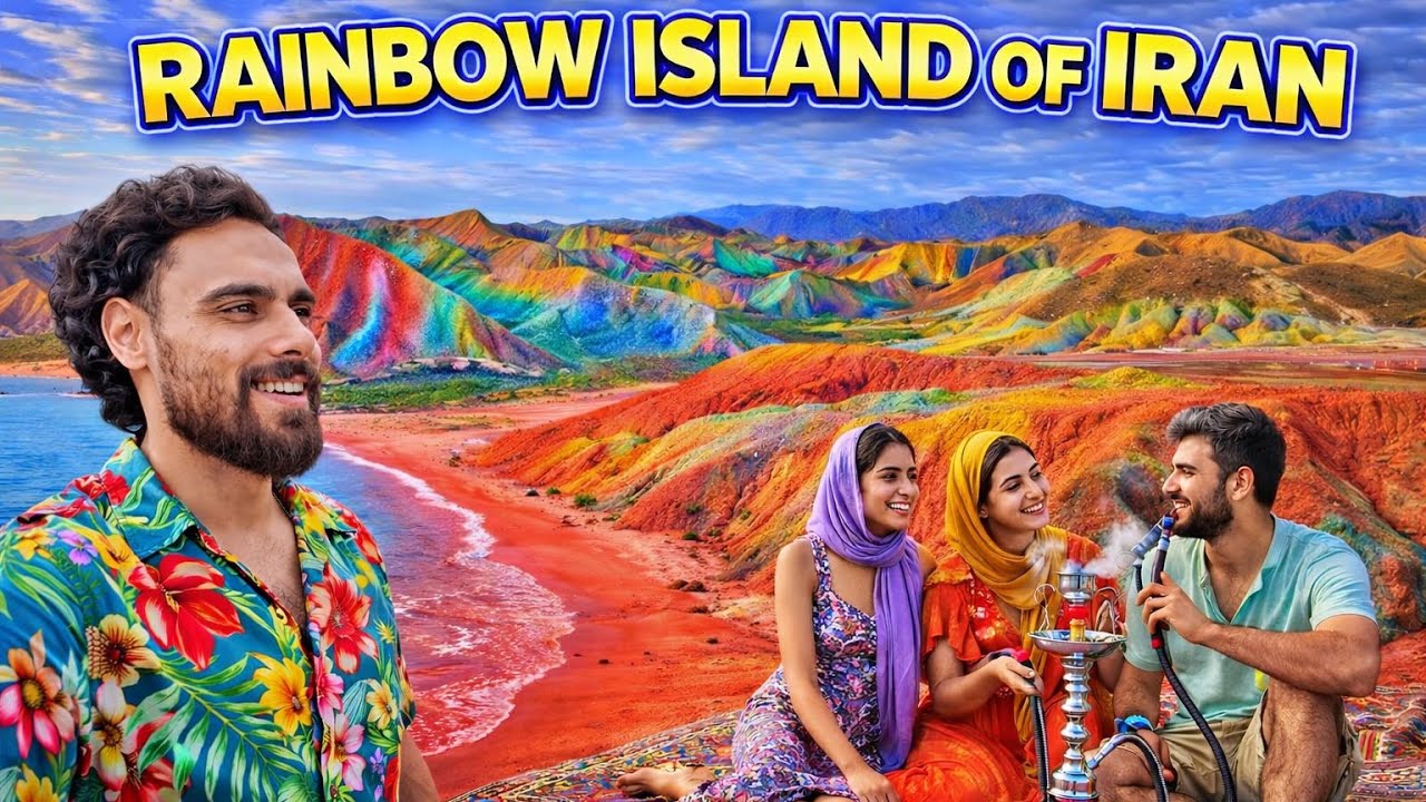Why Tourist Are Shocked by Hormuz Island 🇮🇷 | Iran's Rainbow Island