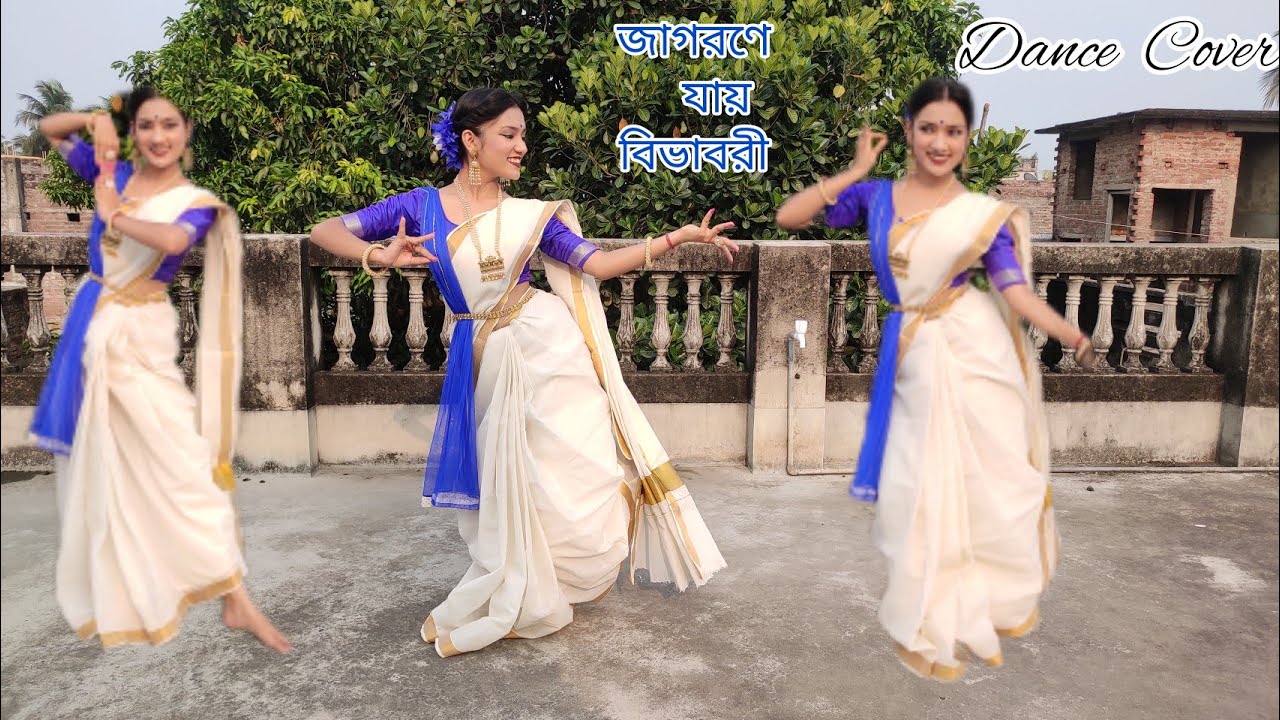 Jagorane Jay Bibhabori | ২৫ বৈশাখ  | Rabindra Sangeet Dance | @DebolinaNandy
