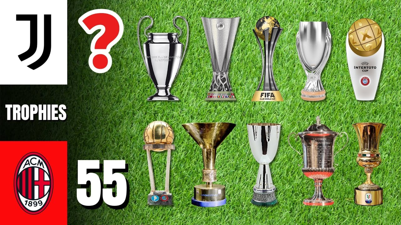 Juventus vs AC Milan: Who Has More Trophies? 🏆