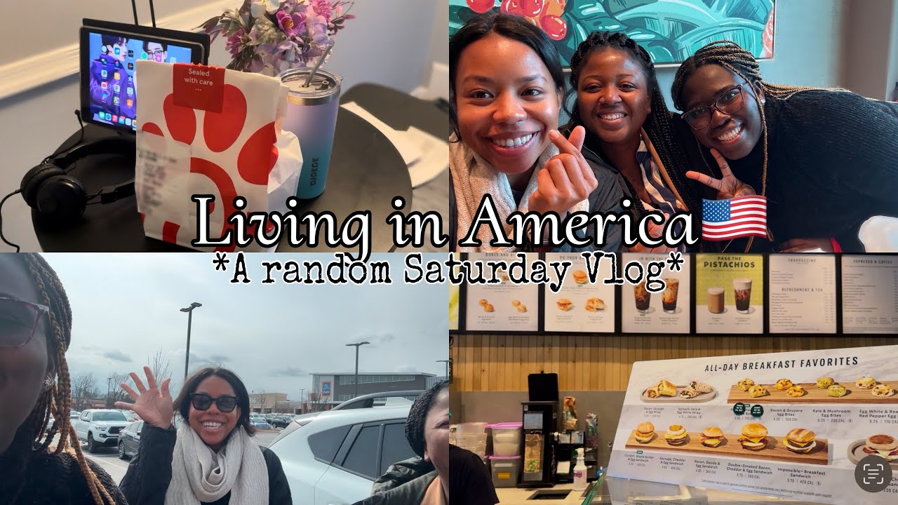 Living in America(Vlog 9): A Random Saturday in my Life as an immigrant 🇺🇸
