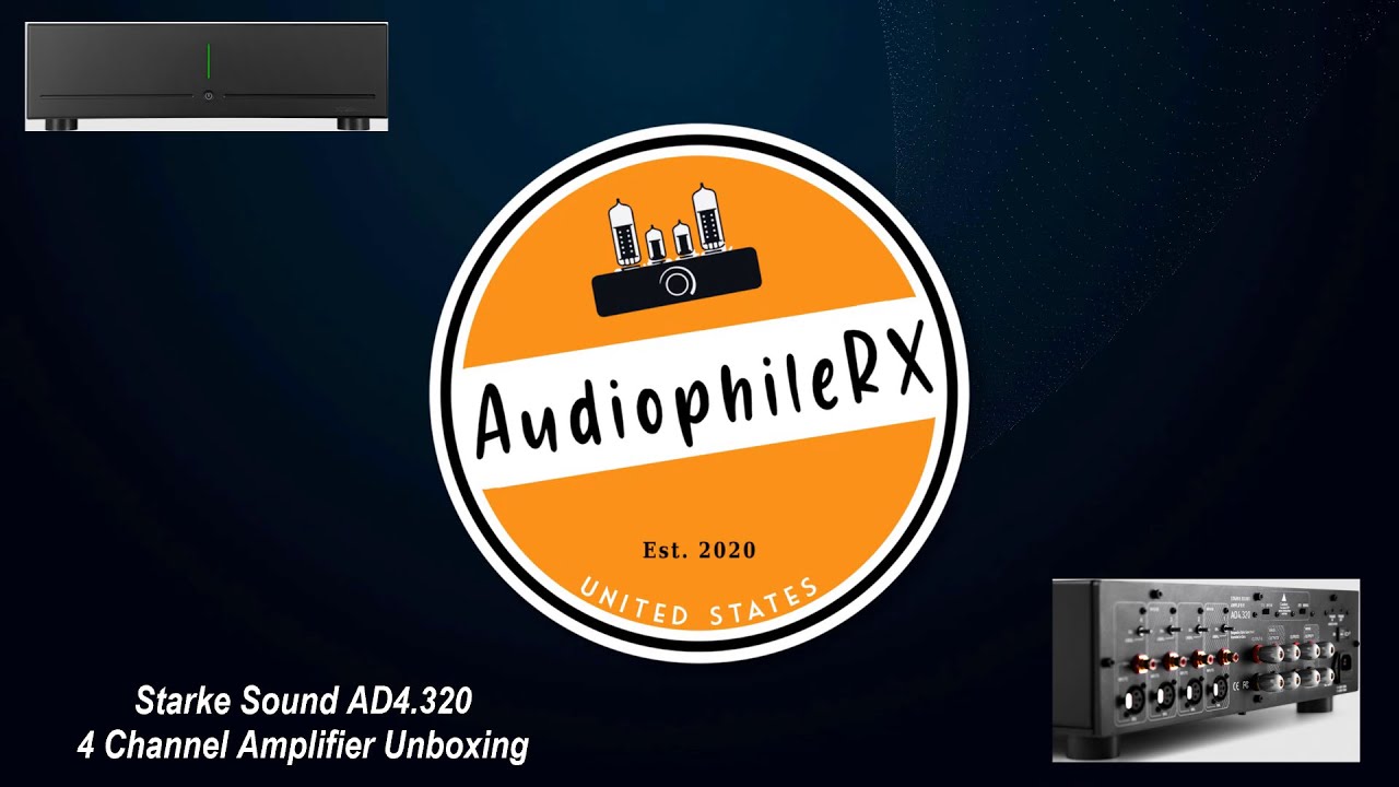 Unboxing the Starke Sound AD4.320 4 Channel Amplifier