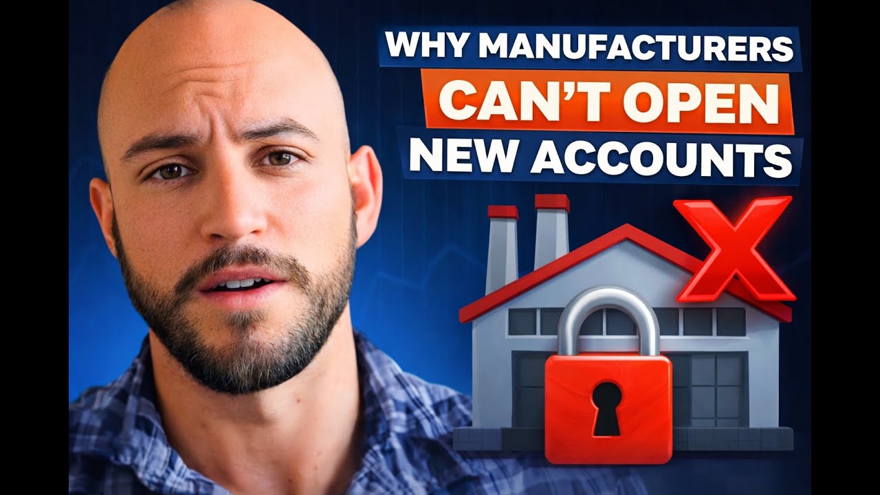 Why manufacturers struggle to open up new accounts...