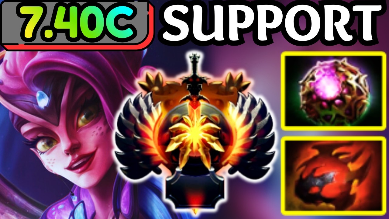 🔥 23 KILLS DARK WILLOW Support GOD MODE! ⚡ Dota 2 Support