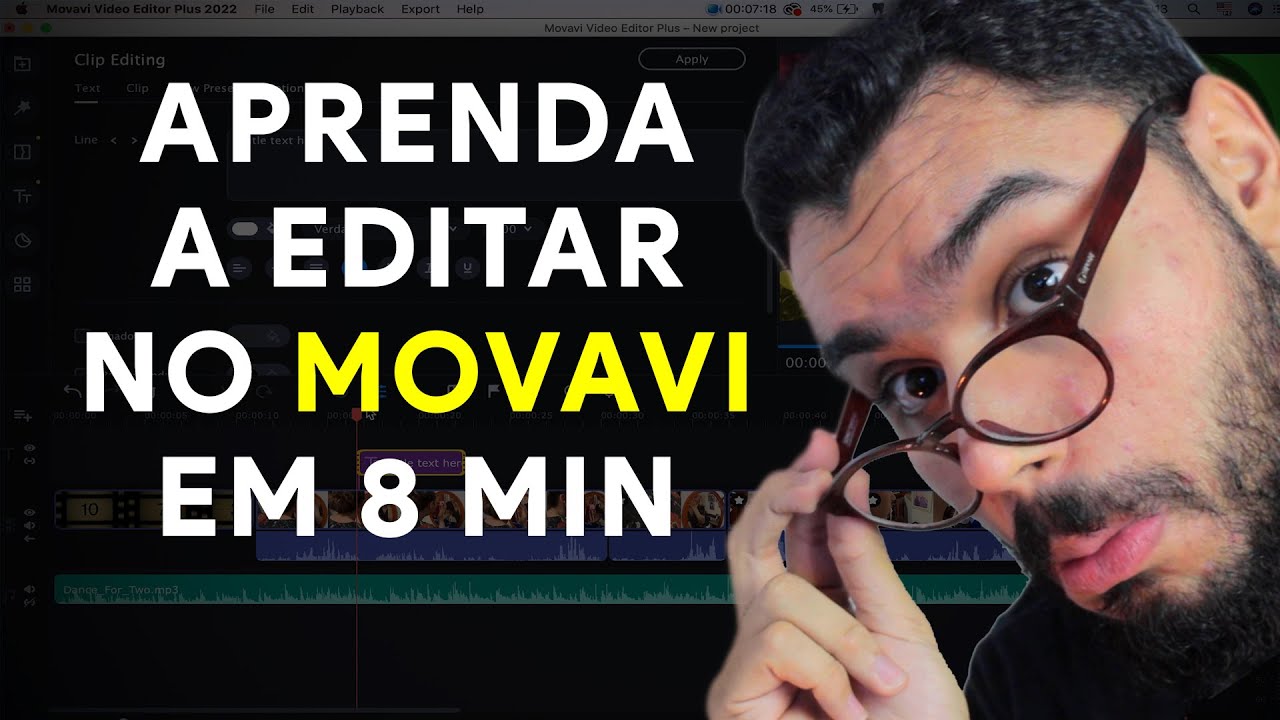 Como editar vídeo no Movavi Video Editor 2022? | Tutorial completo