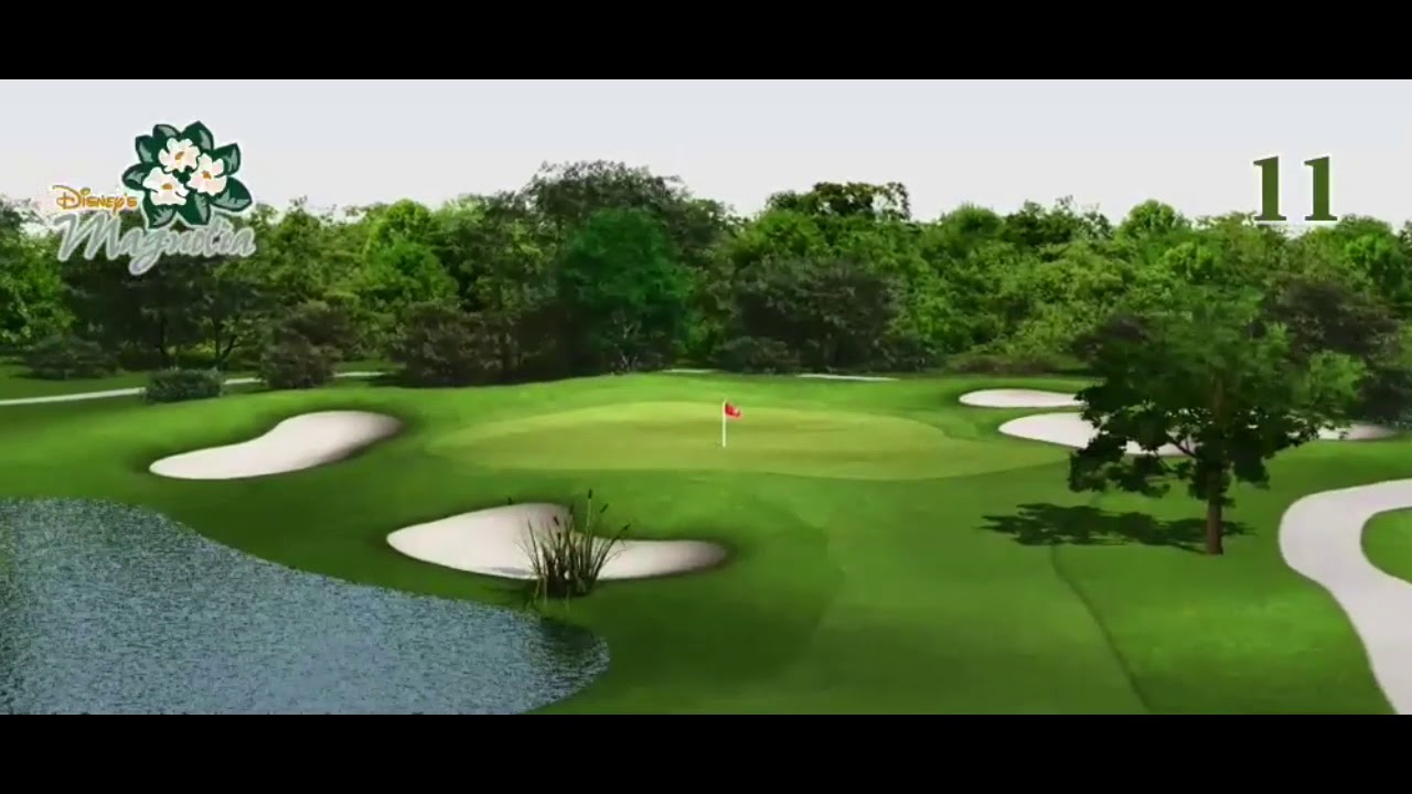 Disney's Magnolia Golf Course - Virtual Flyover
