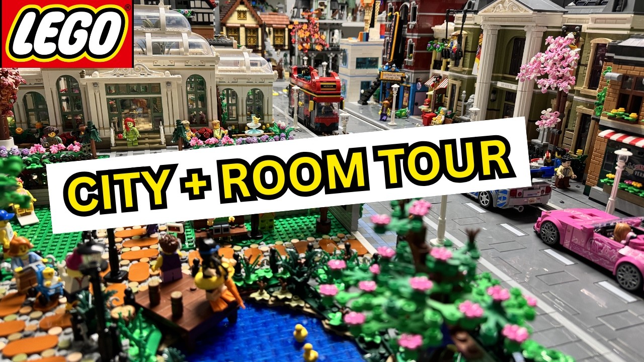 LEGO CITY + LEGO ROOM FULL TOUR - FEB 2026
