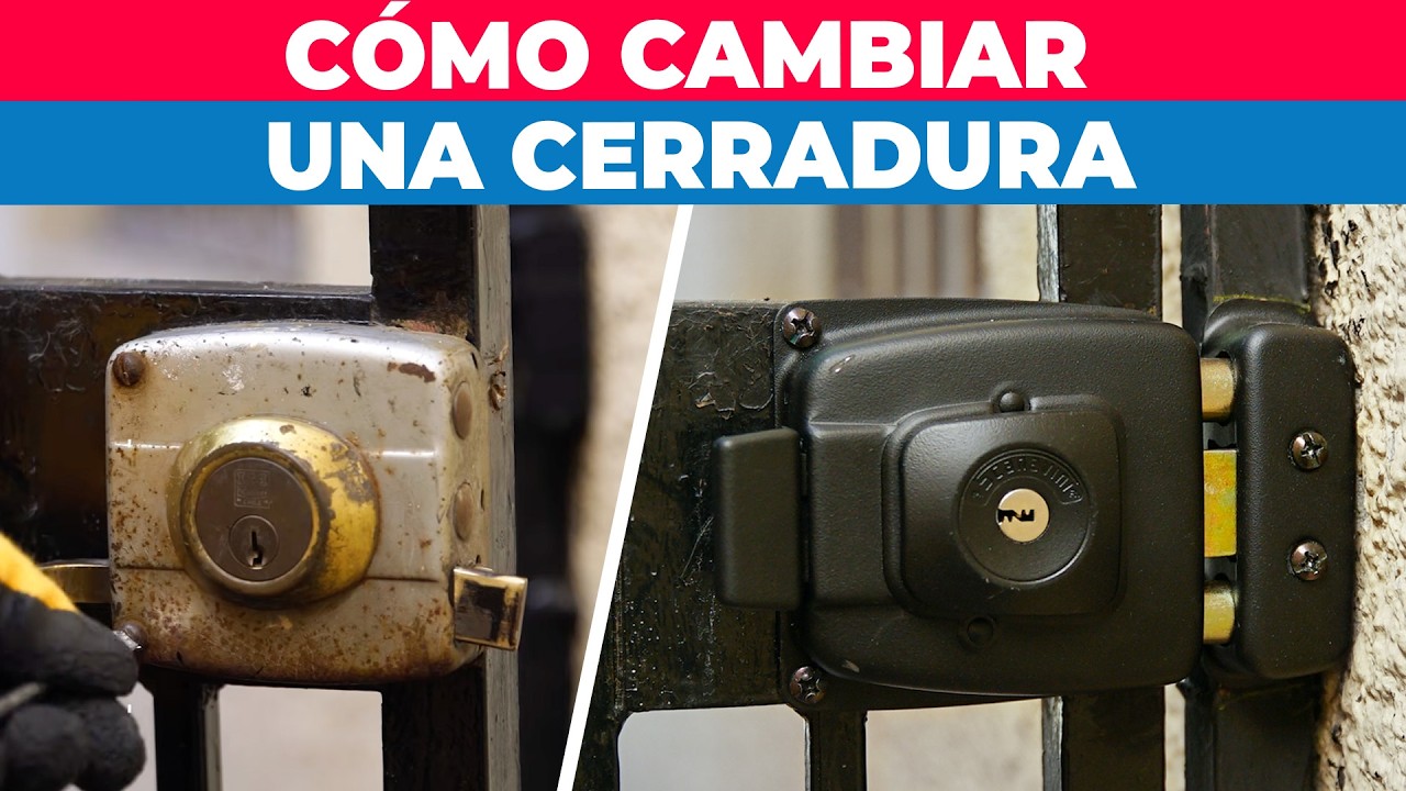 Cómo cambiar la cerradura de tu reja