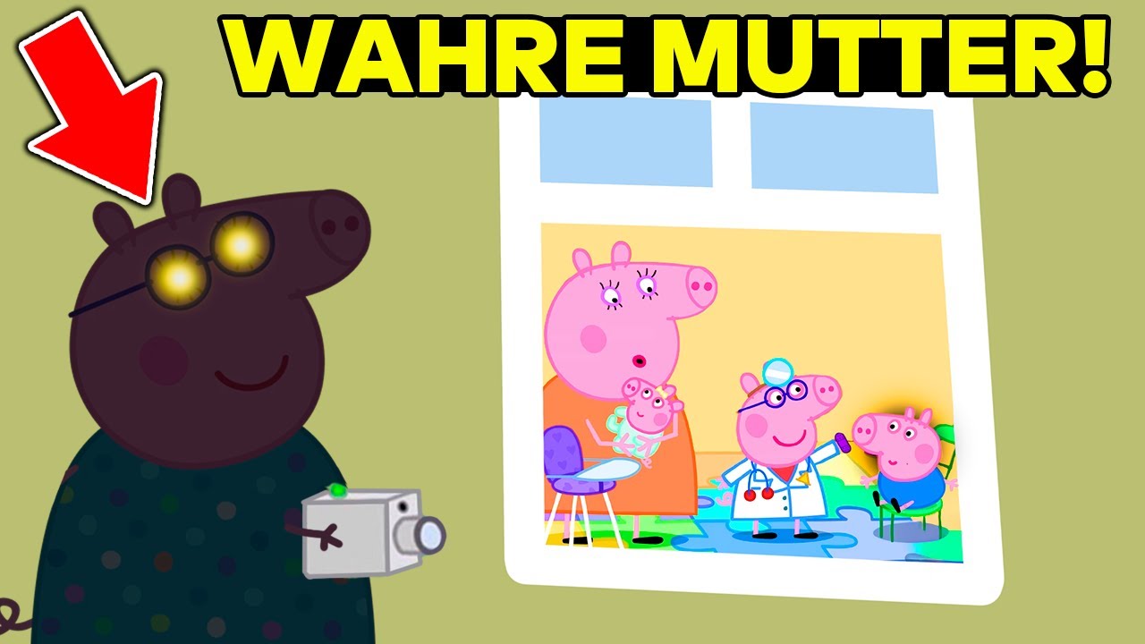 GEORGE PIGs WAHRE Mutter: Tante Dottie! (PEPPA-WUTZ-Theorie)