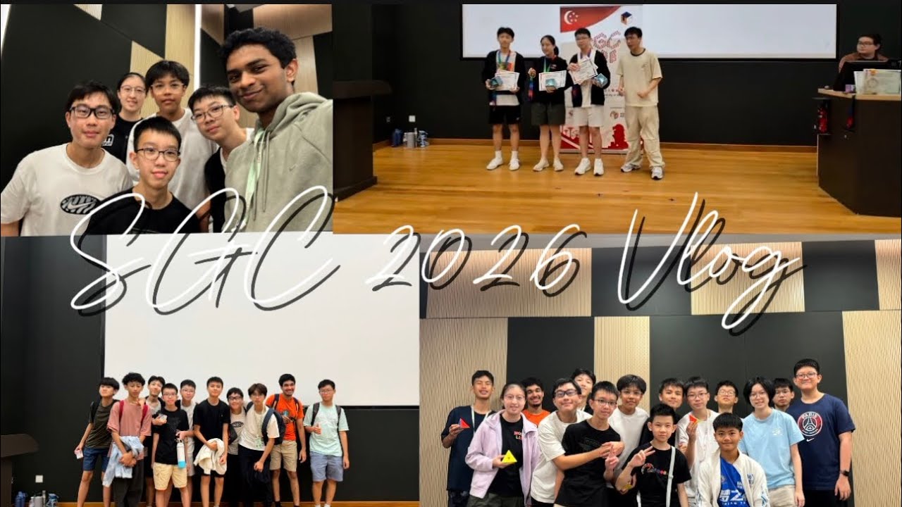 Singapore Champs 2026 Vlog!