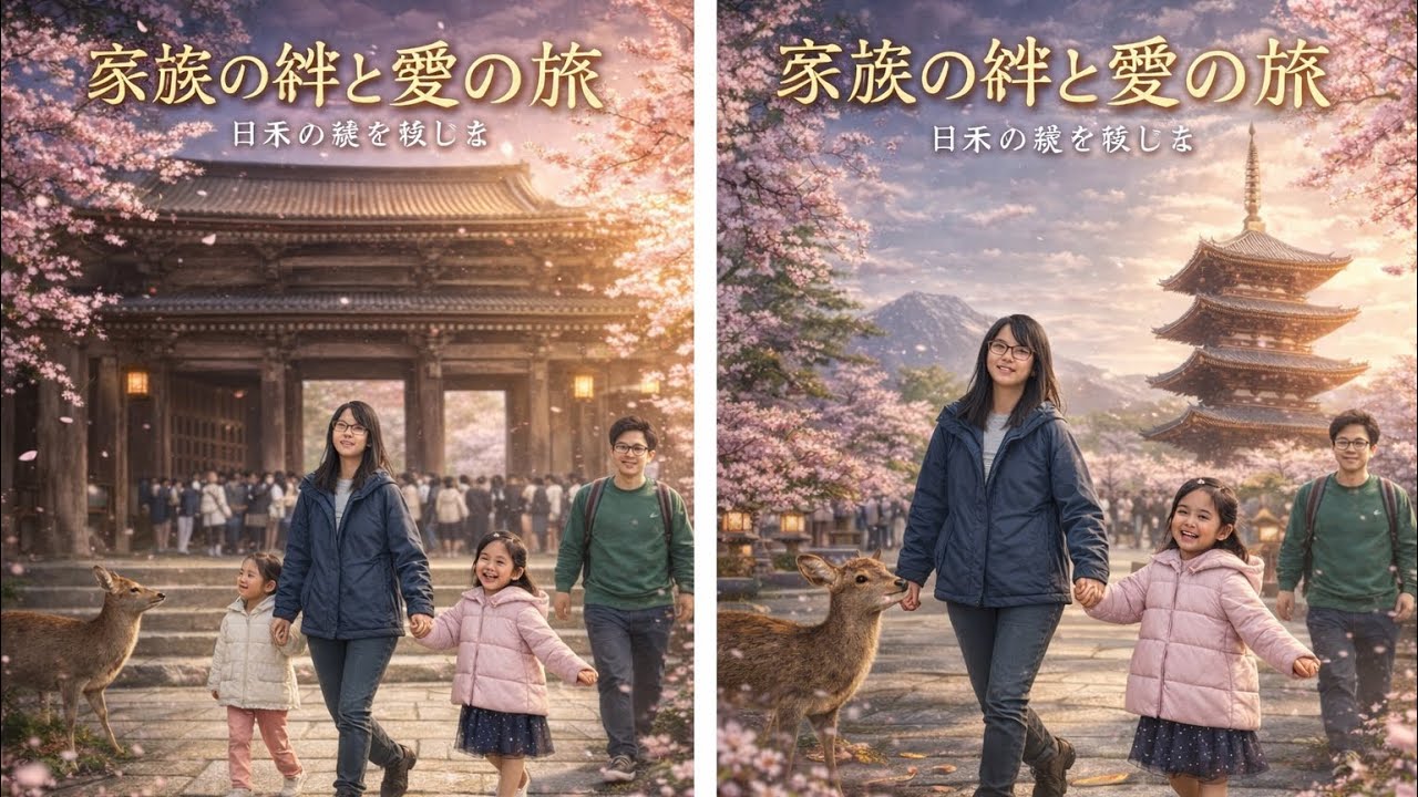 奈良公園を訪れた外国人観光客！お寺の近くで鹿とどのように触れ合い、楽しんでいるのか？愛に溢れた美しい動画をご覧ください！#naraparkjapan 