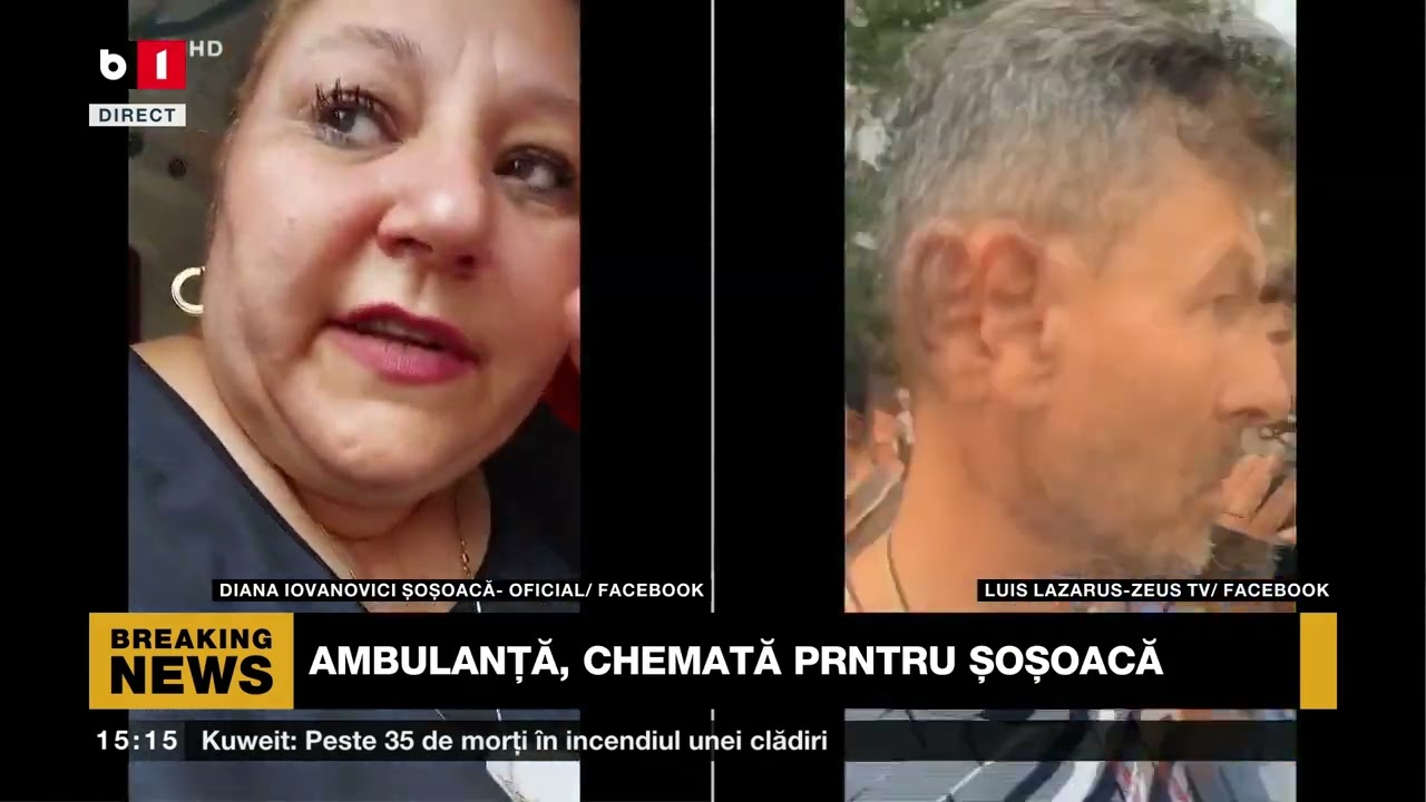 Diana Șoșoacă, în pragul leșinului. Știri B1TV_12 iunie 2024