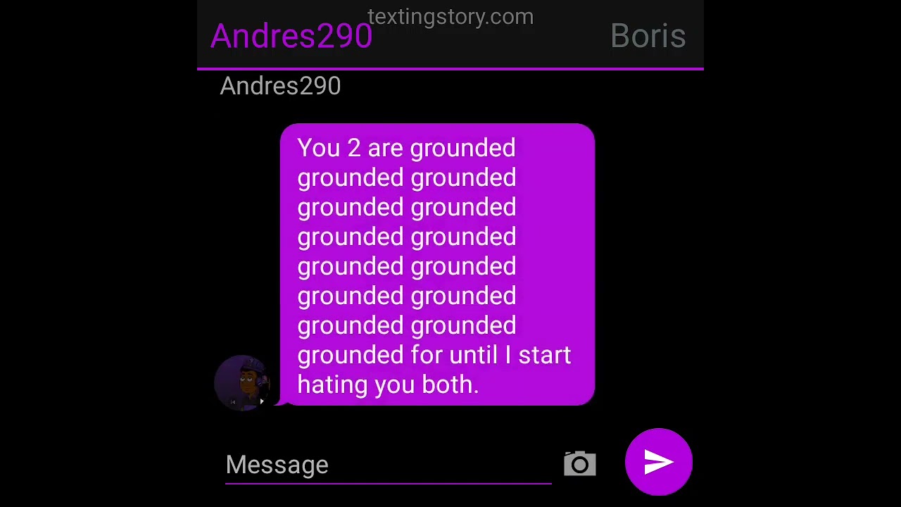 Caillou and Boris says no ‎@Andres290 // RainbowAndresmation   and gets grounded