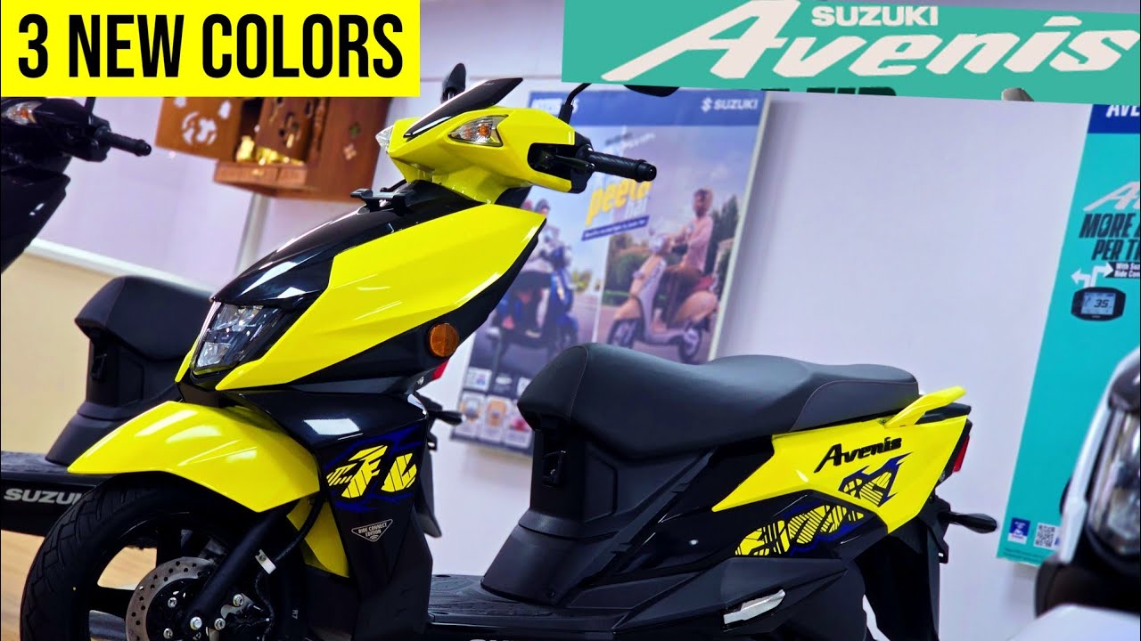 2024 Suzuki Avenis 125 First Ride Review | New Colors New Feel