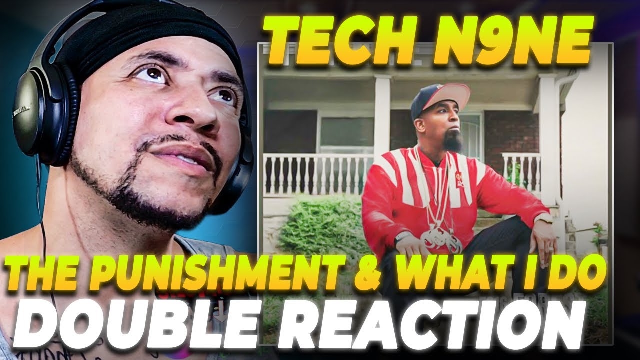 *ДВОЙНАЯ РЕАКЦИЯ* Tech N9ne - The Punishment & What I Do (ЖИВАЯ РЕАКЦИЯ)