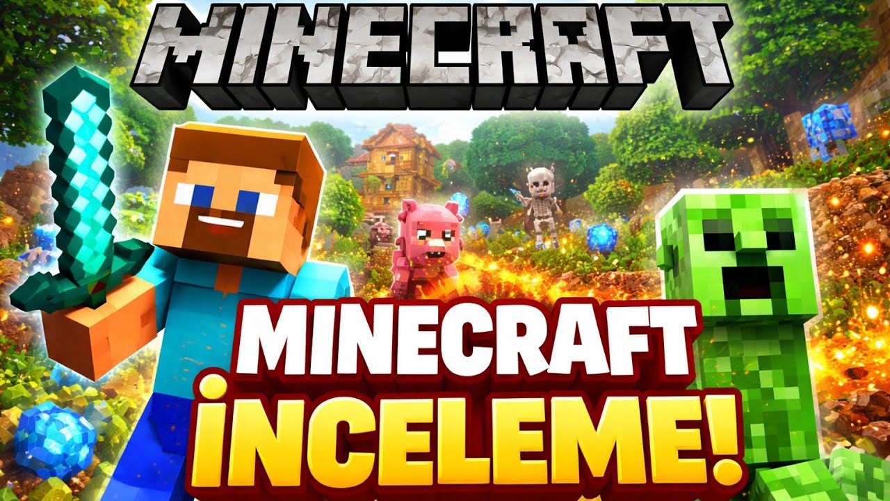 Minecraft İnceleme | Oyunu Baştan Sona &Ouml;ğren!