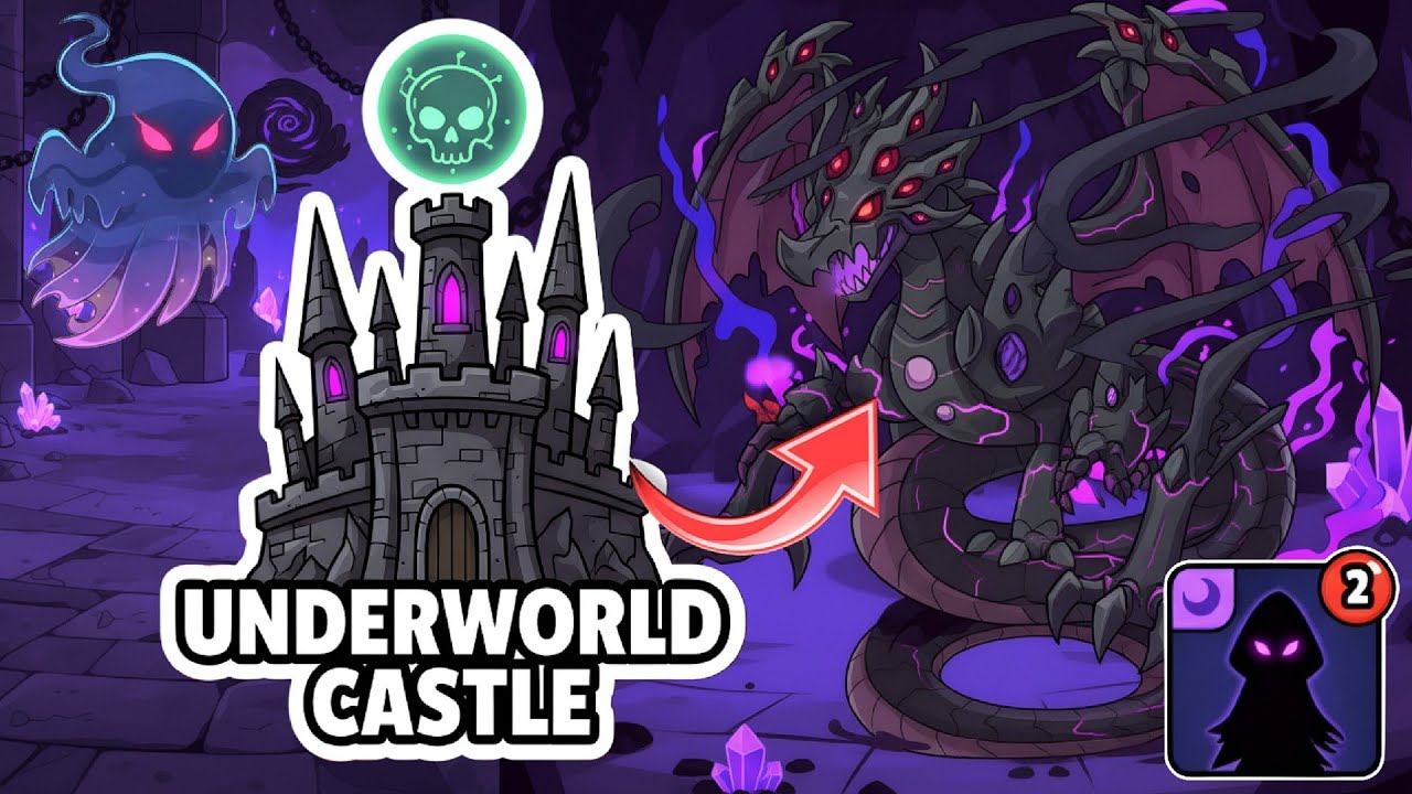 New Map Underworld Castle's New Dynamon Story (Fanmade)| Dynamons world new update