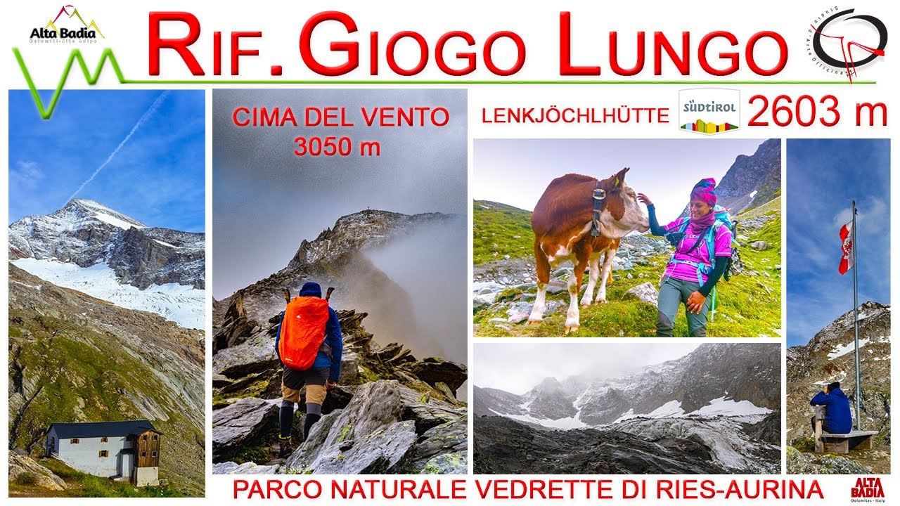 OFFICINA77 - Anello del Rif. Giogo Lungo 2603 m e Cima del Vento 3050 m | Valle Aurina (BZ)