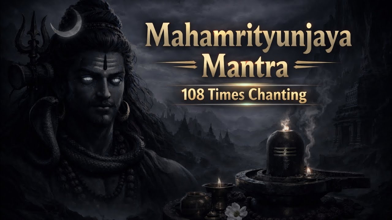 सावन सोमवार Special 🔱 Mahamrityunjaya Mantra 108 Times | Powerful Shiv Mantra