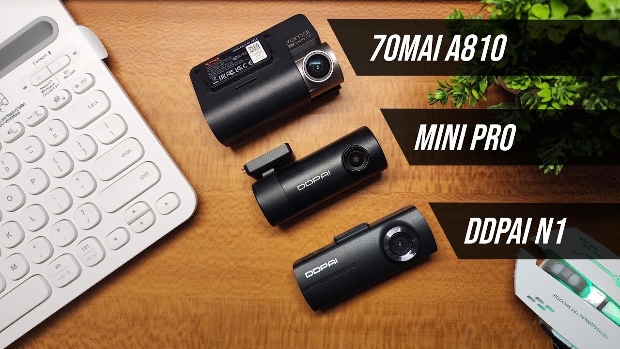 70mai A810 против DDPAI Mini Pro против DDPAI N1 | ПОЛНОЕ сравнение качества видео и ОБЗОР | Gizm...
