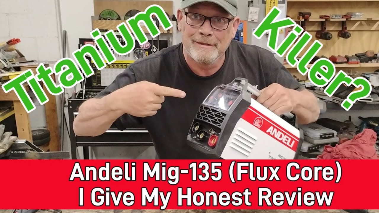 Сварочный аппарат Andeli MIG-135 с флюсовым сердечником | Является ли он убийцей титанового флюса...