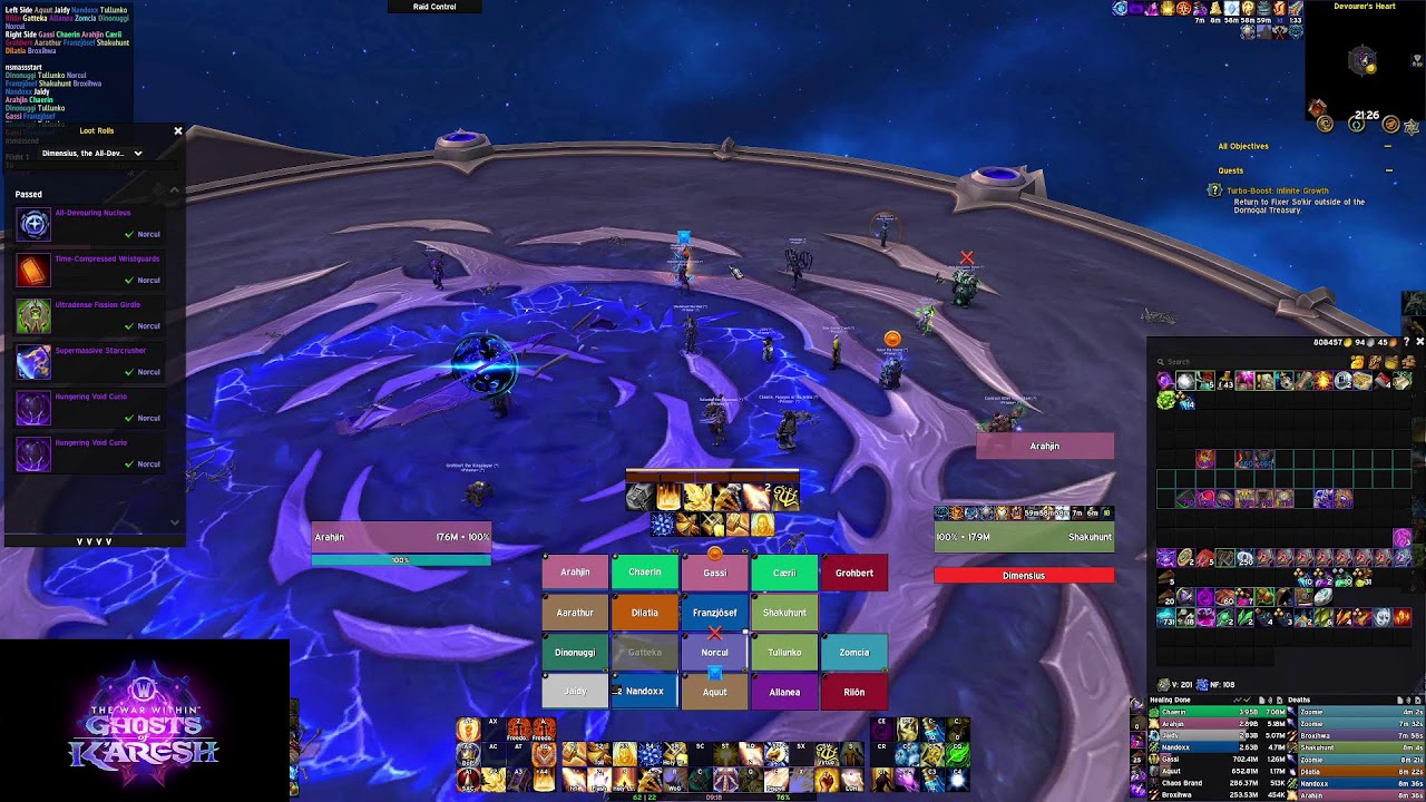 Mythic Raid 8/8 | Elemental Shaman Reclear |