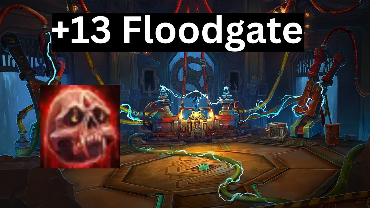Floodgate +13 | Blood Death Knight POV (No Commentary, The War Within 11.2)