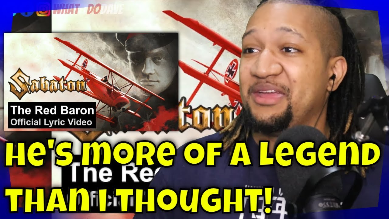 Reaction to SABATON - The Red Baron (Official Lyric Video)