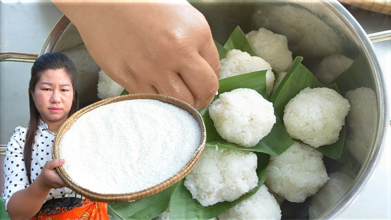 Delicious Khmer Malt - Fermented Sticky Rice Dessert Recipe – Cooking Recipe   Village Food Factory