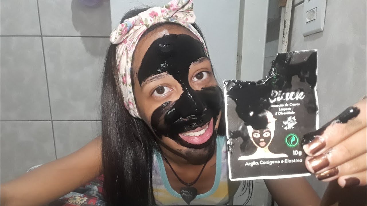 Testei a máscara facial black de cravos e espinhas da PHALLEBEAUTY