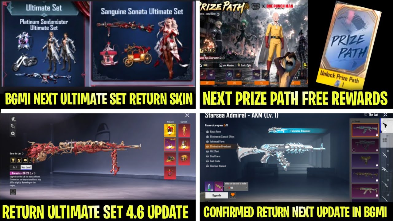 Next 4.6 Prize Path Return Offers 😍Platinum Soulmeister Ultimate Set & Return Ultimate Set Confirmed