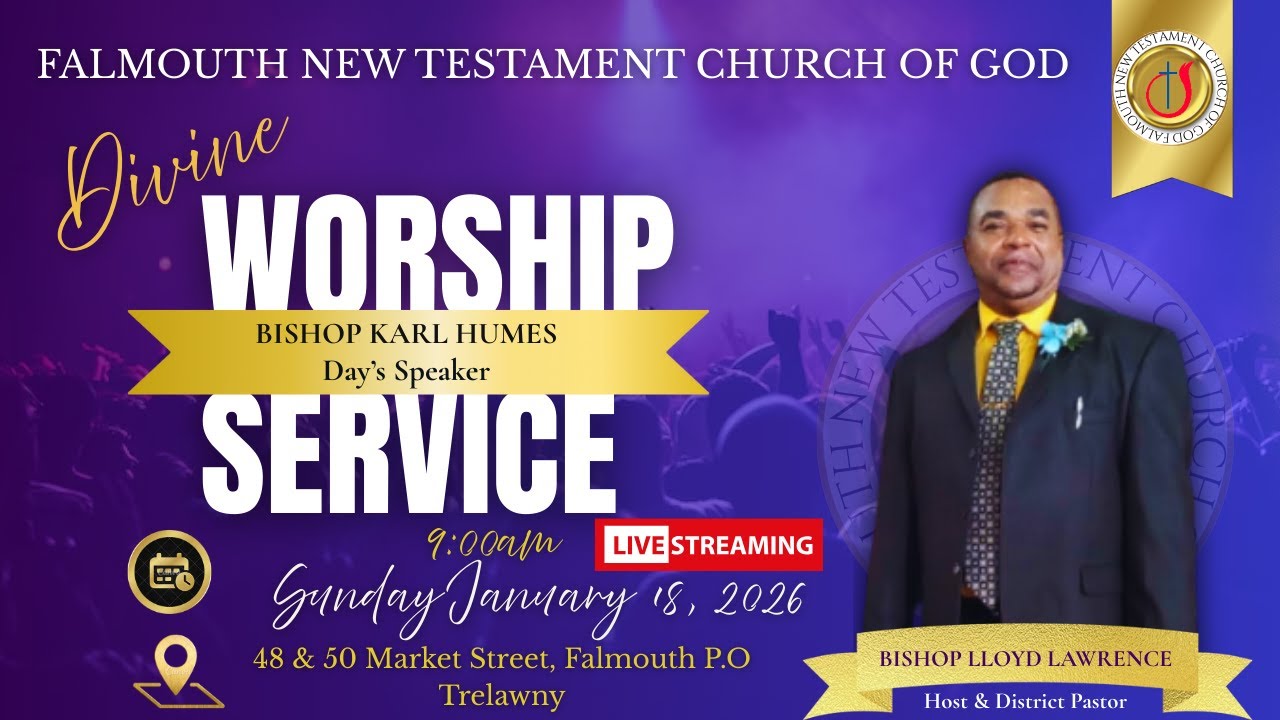 SUNDAY MORNING WORSHIP SERVICE - JANUARY 18, 2026