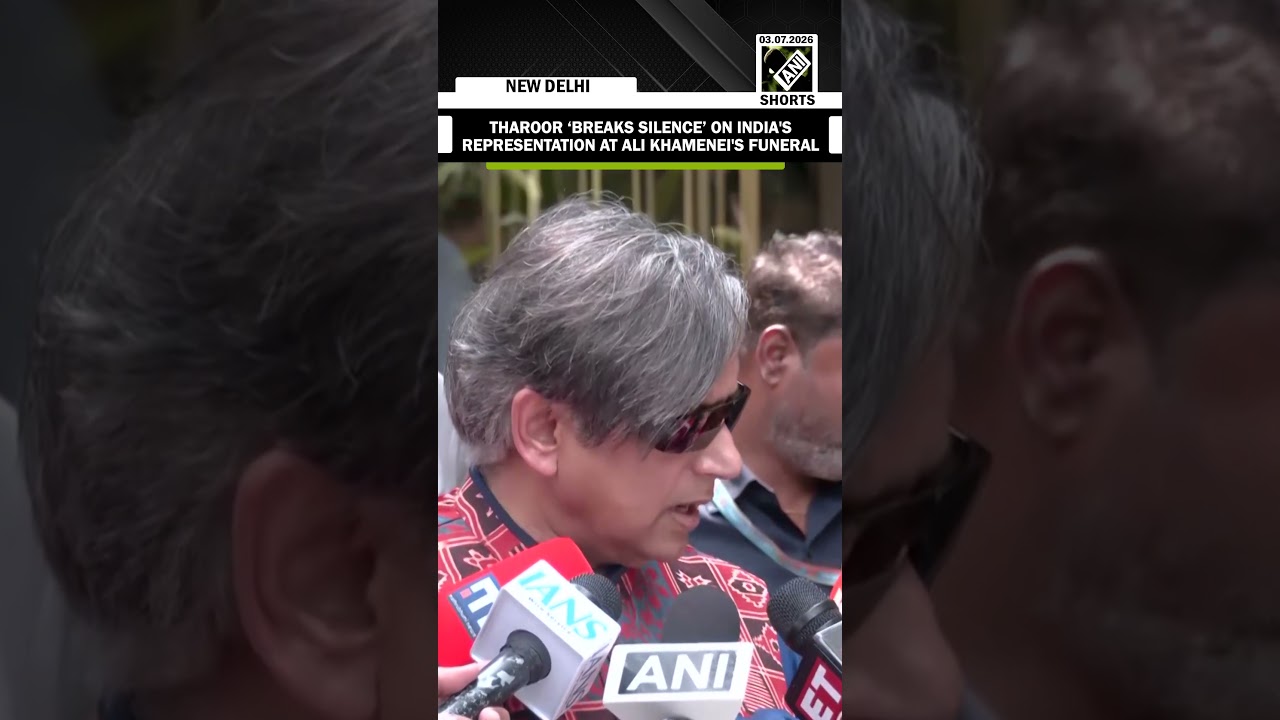 &ldquo;Shouldn&rsquo;t be making a big political issue&hellip;&rdquo; Shashi Tharoor on Iran&rsquo;s Ayatollah Ali Khamenei funeral