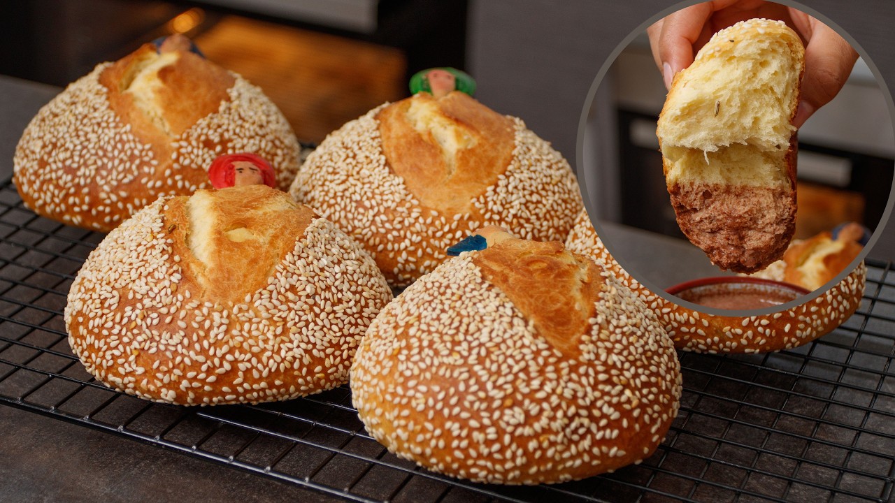 Pan de Yema: El Pan de Muerto Oaxaqueño mas Esponjoso