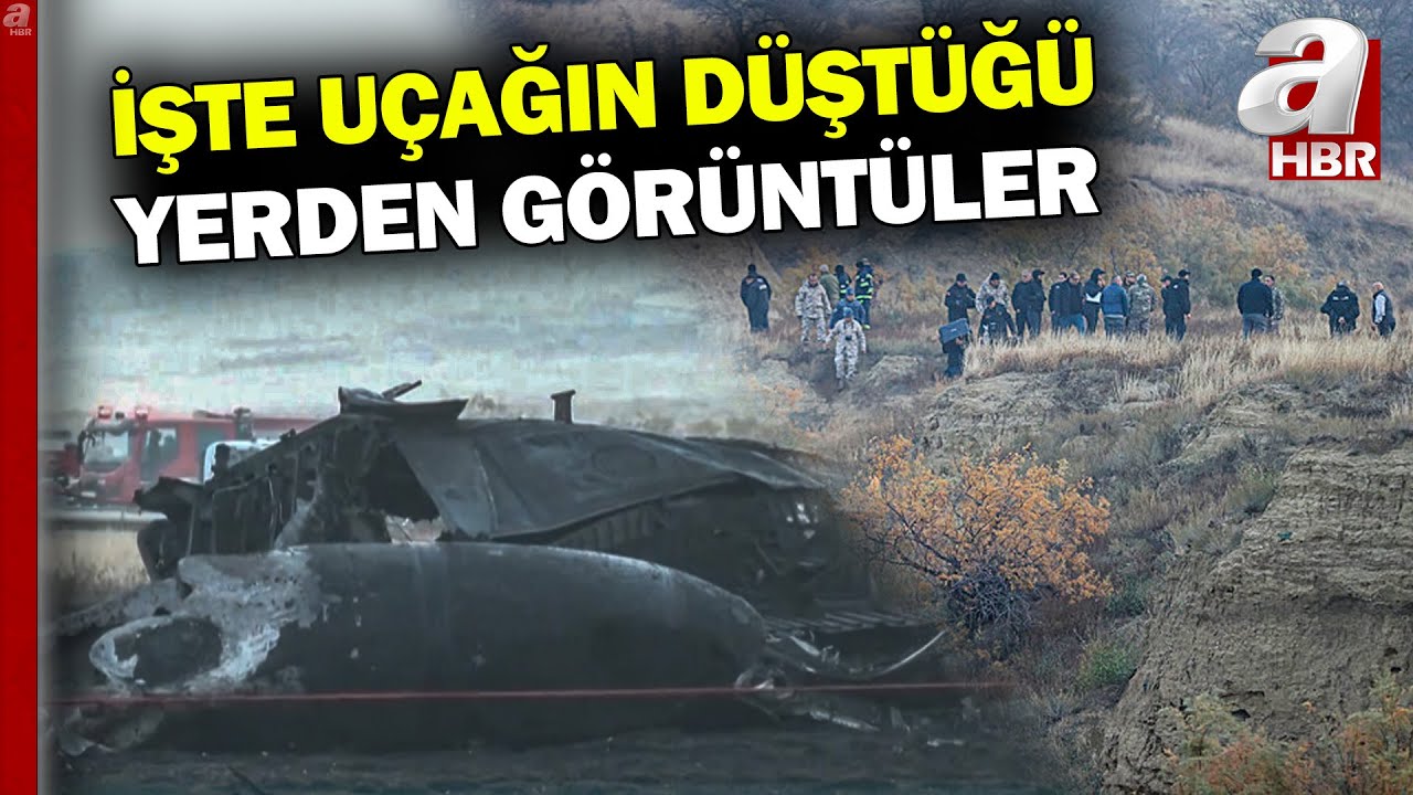 Türkiye yasta | İşte uçağın düştüğü yerden görüntüler... | A Haber