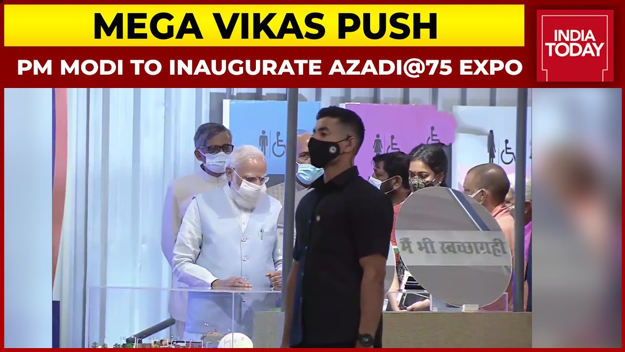 PM Narendra Modi Visits 'Azadi@75-New Urban India: Transforming Urban Landscape&rsquo; Expo In Lucknow