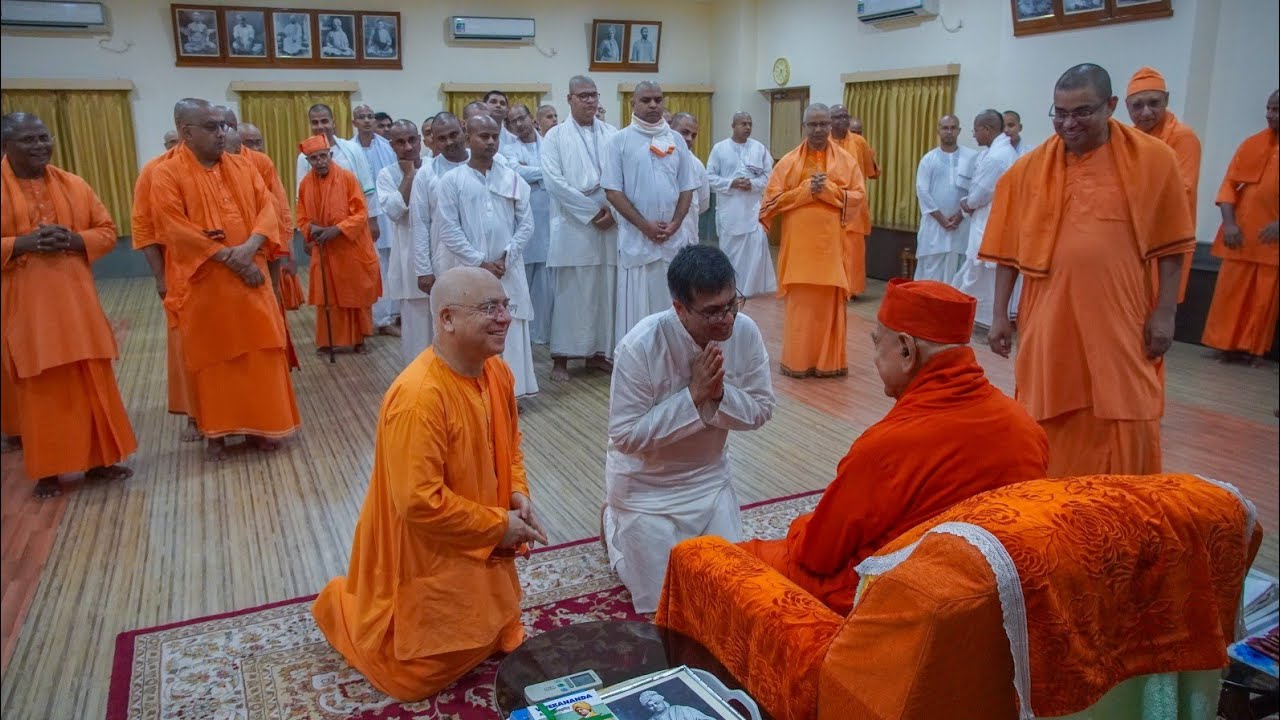 Chief Justice of India arrives Belur Math
