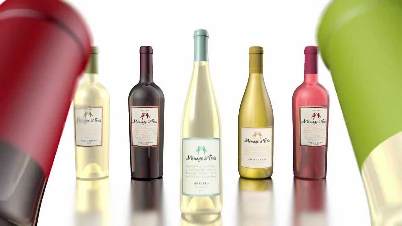 Menage a Trois Pinot Grigio & Cabernet Sauvignon Announcement