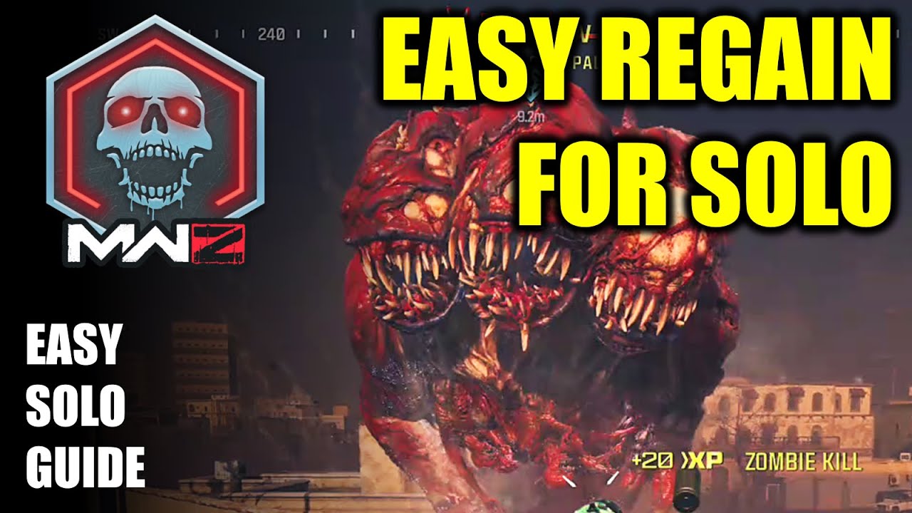 COD MW3 Zombies, Easy Regain for Solo, from Zero to Hero