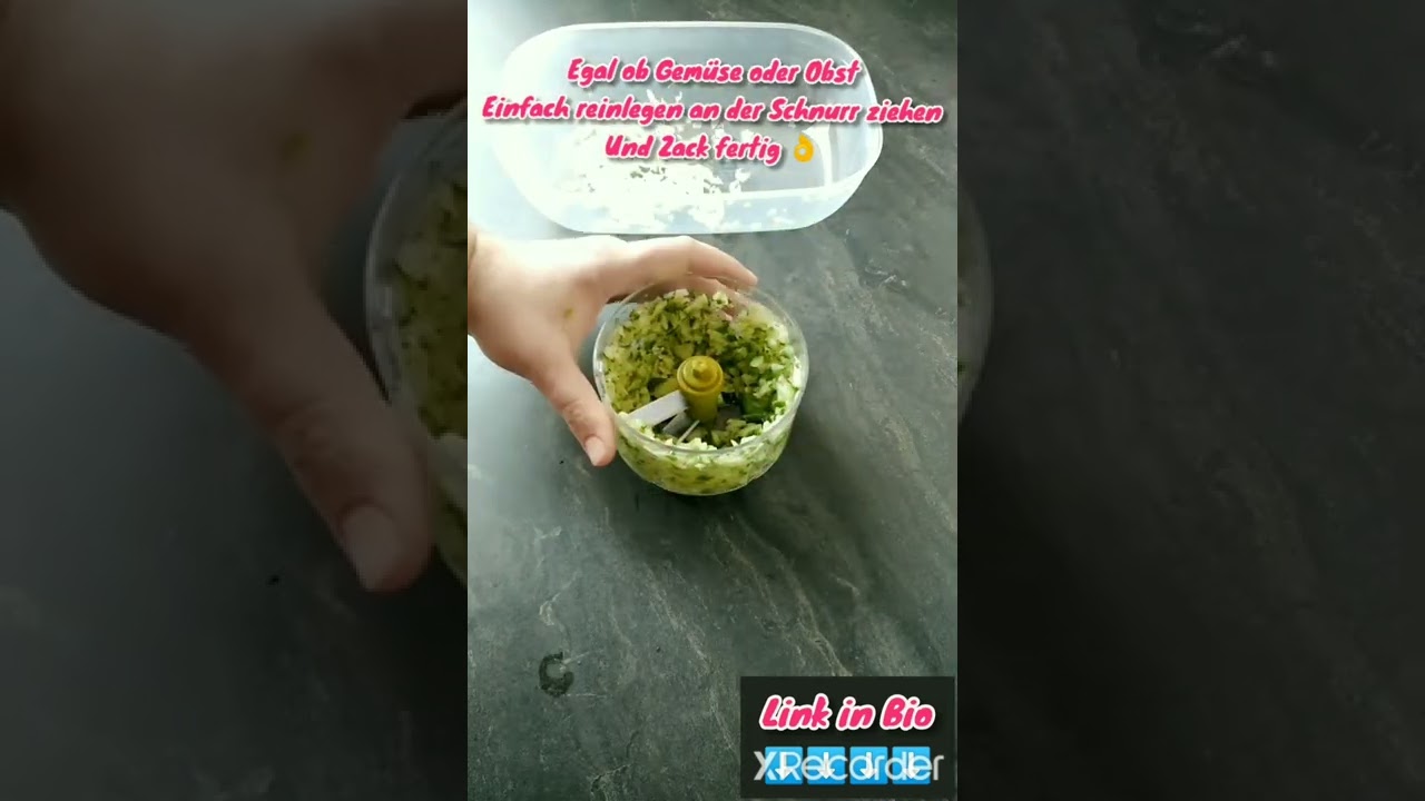 Multizerkleinerer für Gemüse, Obst, Zwiebeln, Nüsse, Knoblauch, Babynahrung