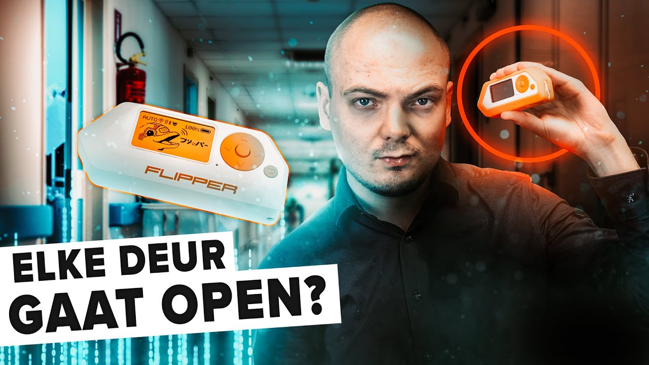 HACKEN met de FLIPPER ZERO! (Doe dit thuis niet na)