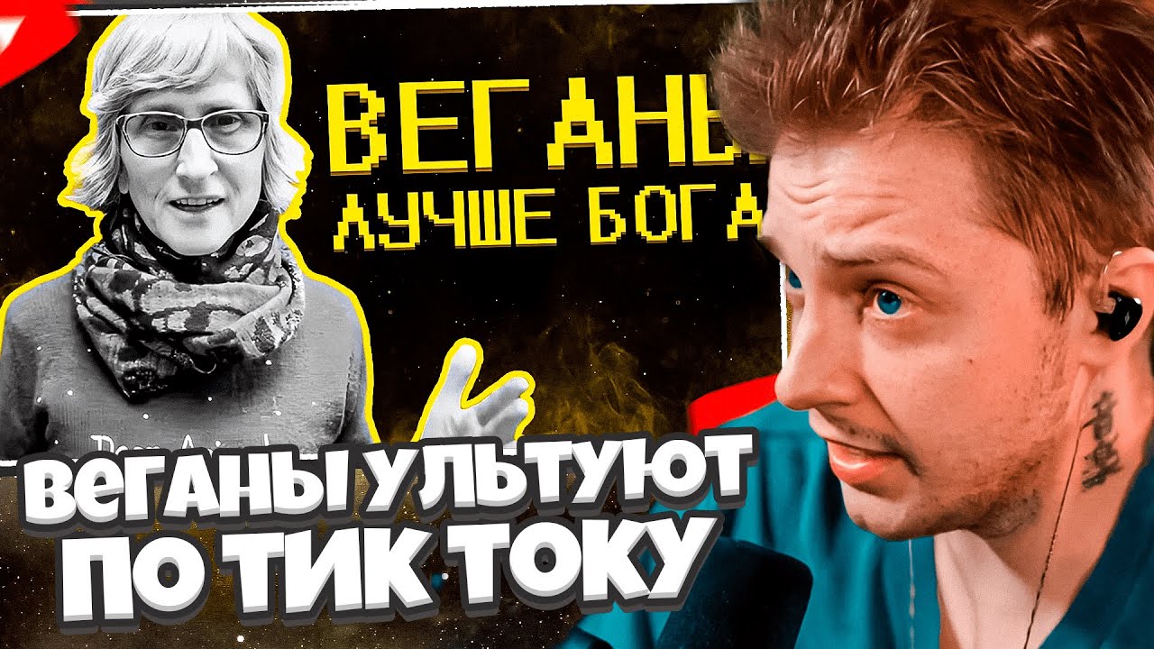 СТИНТ СМОТРИТ: Веганы ультуют по тик току ) // SHAPKA
