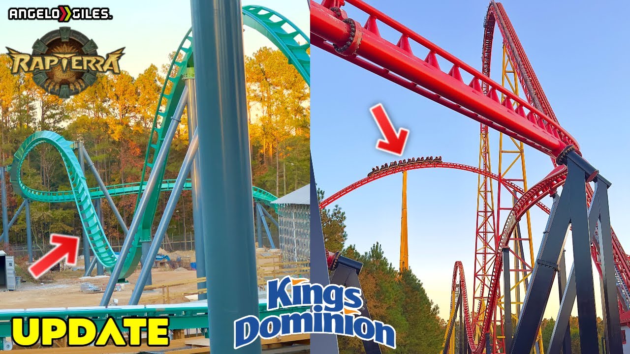 Project 305 NEW NAME REVEALED! Rapterra Kings Dominion 2025 Roller Coaster Construction Update 19!🎢