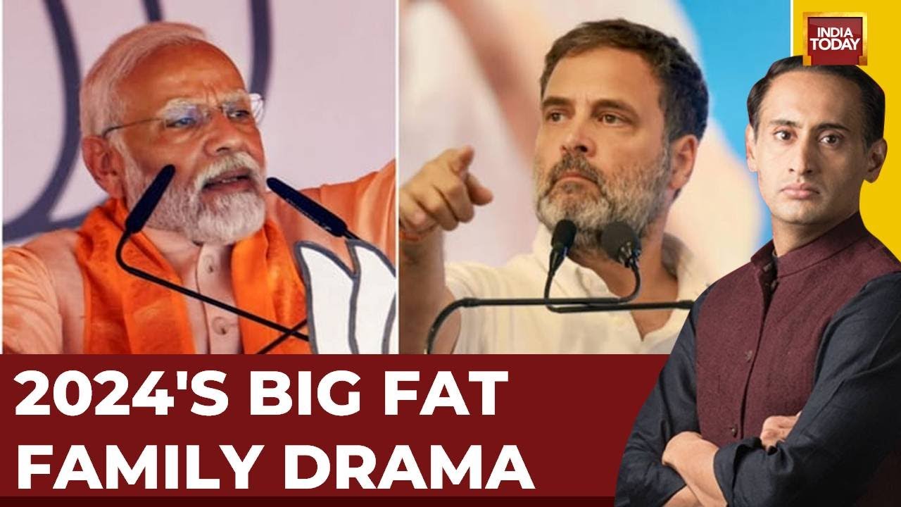Rahul Kanwal LIVE: Parivarwad Fights Goes Nuclear | Rahul Gandhi Vs PM Modi LIVE | Elections 2024