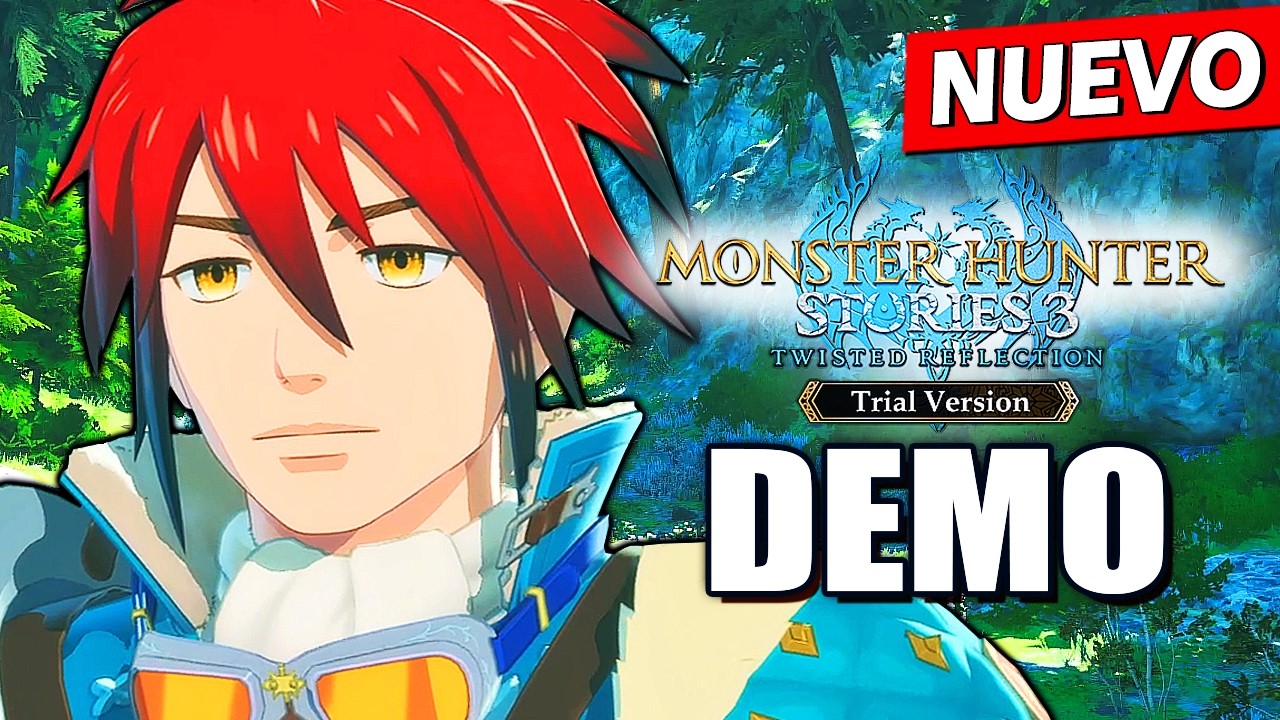 PROBANDO la DEMO de MONSTER HUNTER STORIES 3! - MHStories 3 Twisted Reflection Español