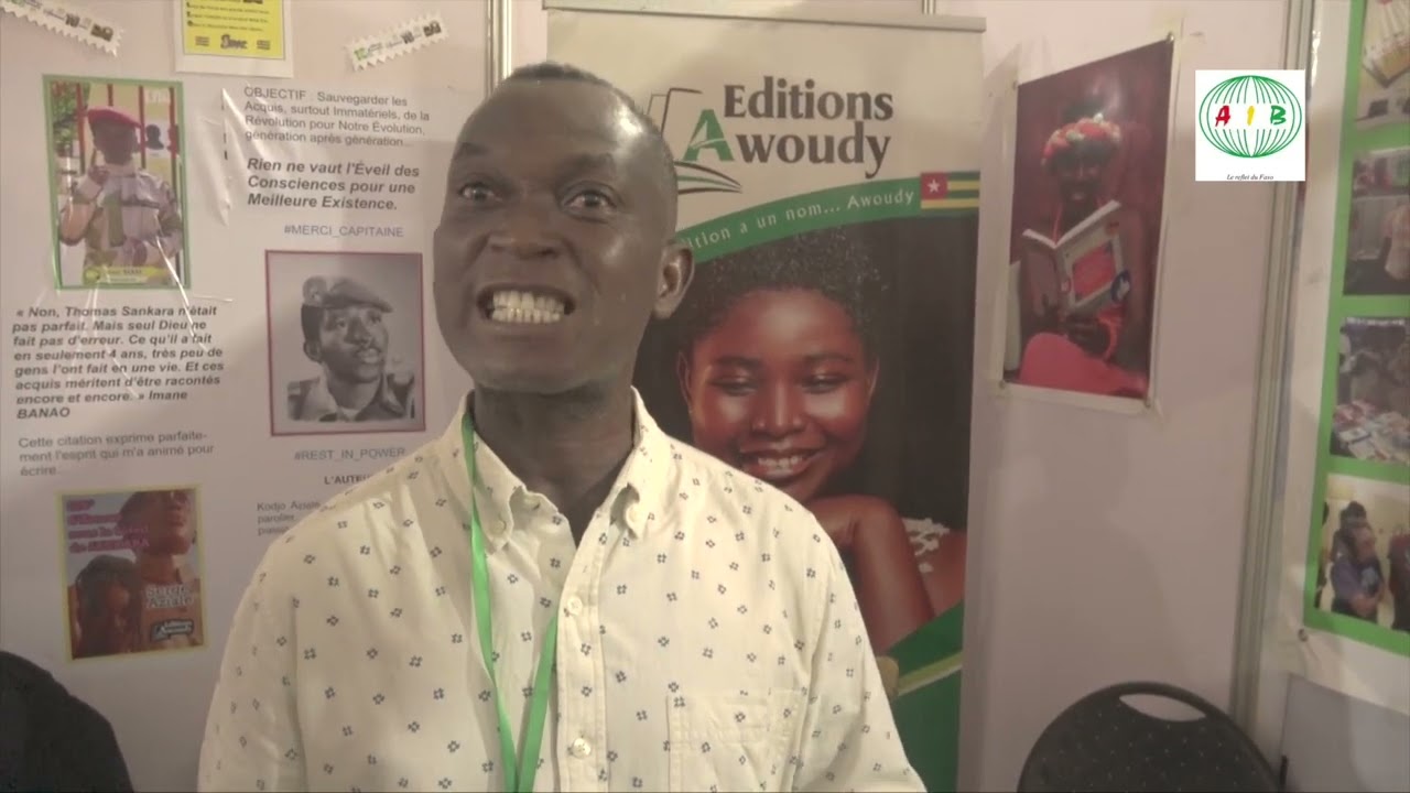 FOIRE INTERNATIONALE DU LIVRE DE OUAGADOUGOU 2025 : ENTRETIEN AVEC L'ECRIVAIN TOGOLAIS SERGE AZIALE