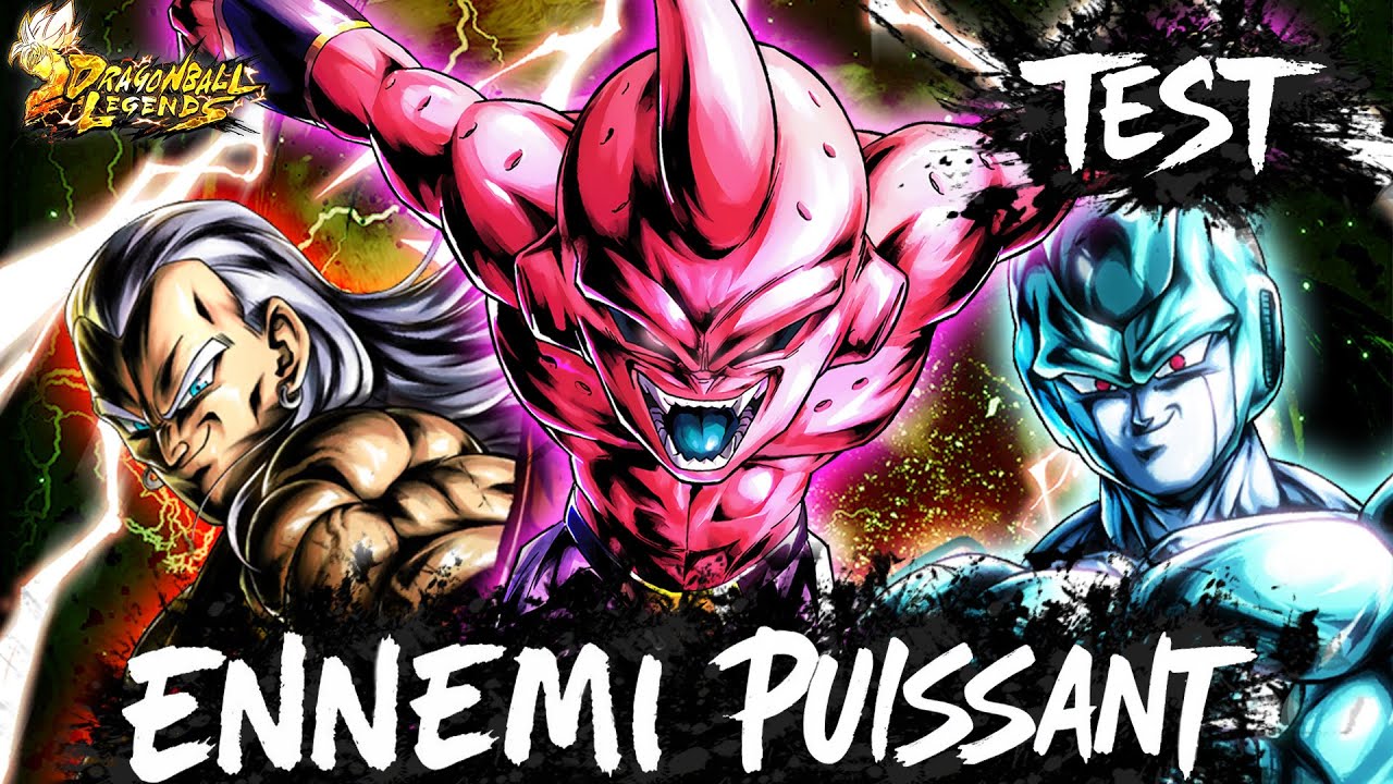 UN TRIO BEAUCOUP TROP VIOLENT !!! Kid Buu Ultra Item Plat team Ennemi Puissant (Dragon Ball Legends)