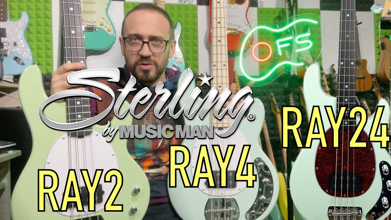 Sterling by Music Man: Ray2 Ray4 i Ray24 : Sound Comparison (Czym to się r&oacute;żni?)