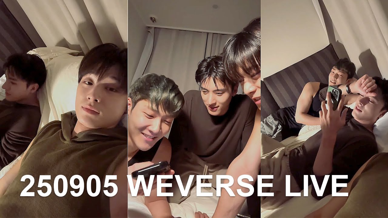 250905 THE BOYZ 잘자 Weverse Live