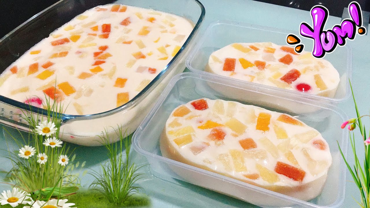 FRUIT COCKTAIL JELLY || GULAMAN NG KITCHENETTE BY MAMA TESS || TIPID TIPS NI MAMA TESS