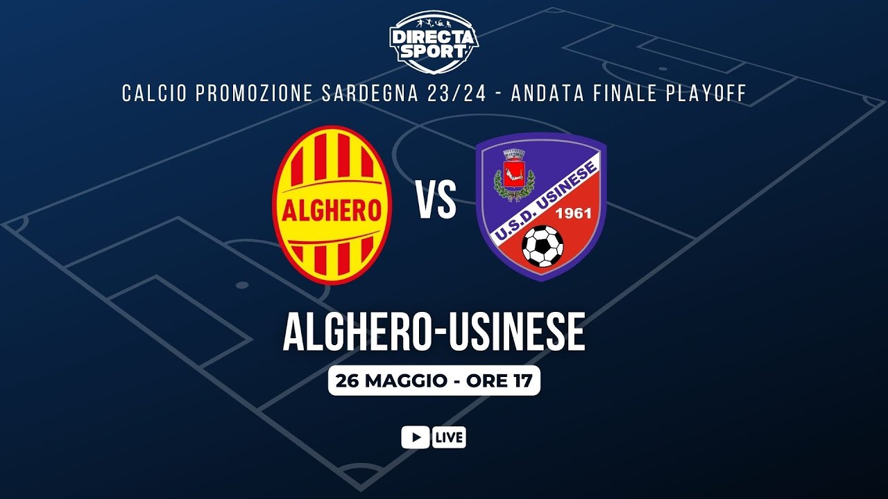 Calcio Promozione Finale Andata - Alghero-Usinese (2-1)